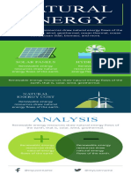 Natural Sources of Energy Infographics Green Variant