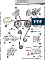 VW Gol 1.0 12V 2015-.... - Diagrama Da Correia Sincronizadora