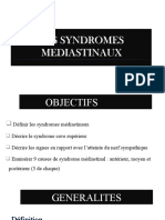 Syndromes Mediastinaux