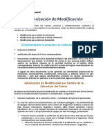 3-Autorización de Modificación