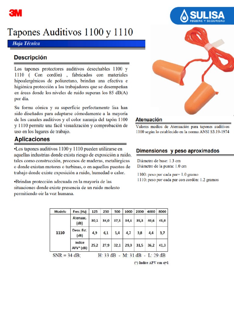 FT Tapon Auditivo PDF