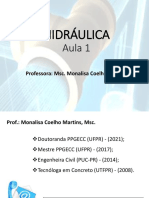 Aula 1 - Hidraulica