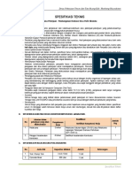 Spesifikasi Teknis 2023 Drainase Pariksinomba