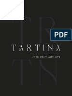 Menu Tartina Cafe 2