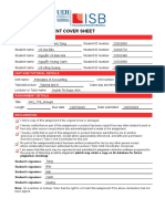 PA Group Cover Sheet