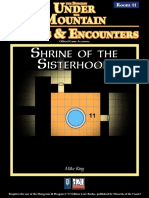 0one Games - UNDRE007 - The Dungeon Under The Mountain, Rooms & Encounters - Shrine of The Sisterhood (L1, R11)