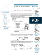 Magnetic Operating Principles