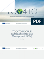 TOO4TO Module 5 / Sustainable Resource Management: Part 2