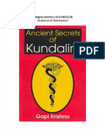 Antiguos Secretos de Kundalini Oculto en El Panchastavi Gopi Krishna