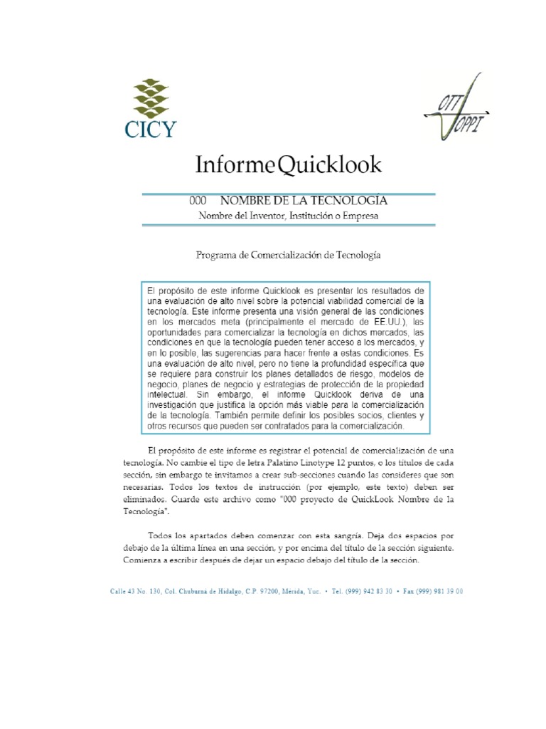 Guia Quick Look | PDF