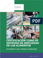 Guía en Español para Defensa Alimentaria - FSSC 22000 v6-7