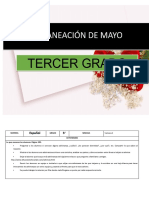 3° Planeacion Mes de Mayo 2022-2023