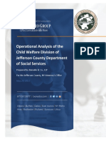 Operational Analysis of The Child Welfare Division of Jefferson County DSS - 5.24.23 (FINAL)