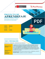 Proyecto de Aprendizaje - Inicial