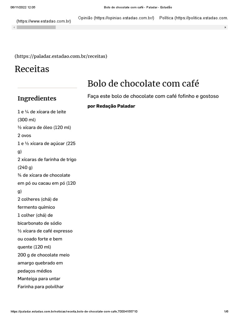 Receita de Bolo rápido de chocolate, enviada por laise de sousa -  TudoGostoso