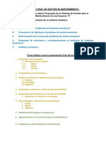 Trabajo Final de Gestión de Mantenimiento 2023-1