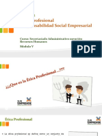 Clase 2 - Etica Profesional - Responsabilidad Social Empresarial