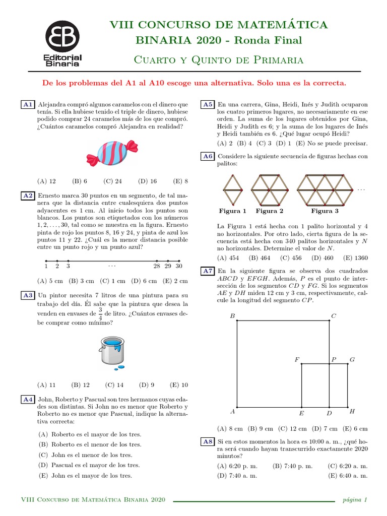 Nivel 0 Final | PDF | Matemática Elemental