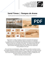 Sand Times - Pinta - Gallery Labs