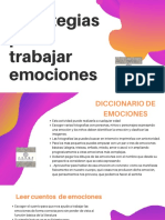 Estrategias para Trabajar Emociones (Autonocimiento)