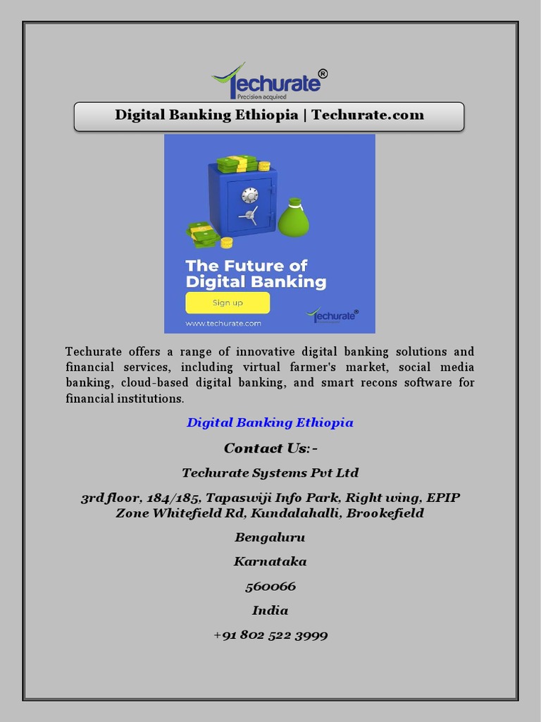 Digital Banking Ethiopia | PDF