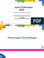 Maklumat Pertandingan Kecerdasan Buatan Dan Sains Data Malaysia Techlympics 2023