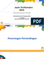 Maklumat Pertandingan Inovasi, Kreativiti Untuk Kesejahteraan Rakyat Malaysia Techlympics 2023