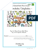 Org. Ana Maria Ferreira Silva Ribeiro Esp. em Ed. Especial e Inclusiva Aluno (A) : - Série