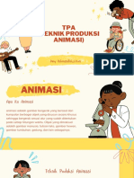 Yellow Colorful Animated Illustration Science Theme Presentation