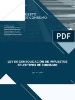 Presentación Ley de Impuesto Selectivo de Consumo 