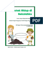 Modul Projek - Apotek Hidup Disekolahku - Fase B