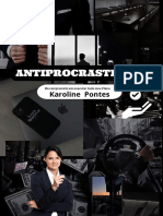E-Book Antiprocrastine-C - Karoline Pontes