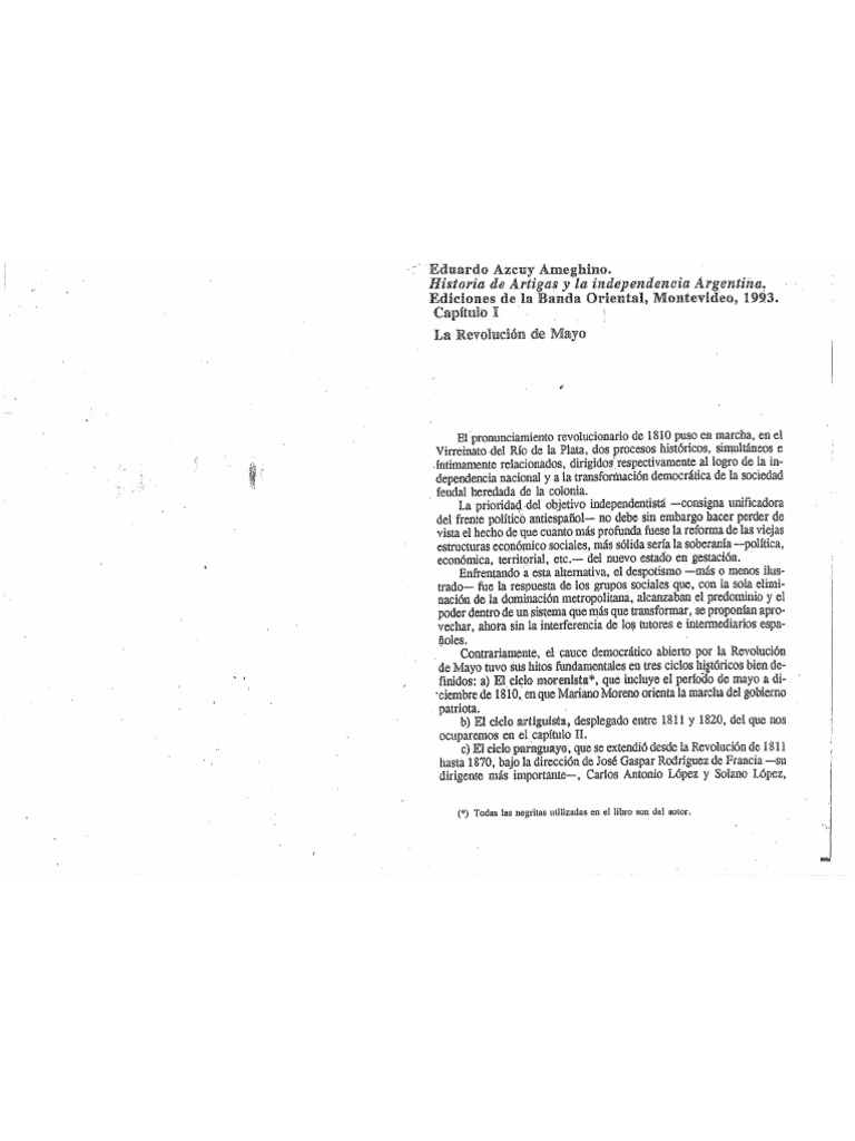 Texto 1 - Azcuy | PDF