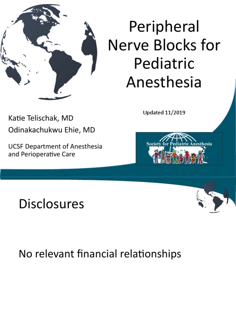 Pediatric Peripheral Nerve Blocks Guide | PDF | Anesthesia | Human Leg