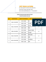 Jadwal Pas