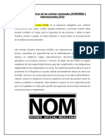 2.1 Características de Las Normas Nacionales (NOM/NMX) e Internacionales (ISO)