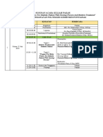 Susunan Acara Kuliah Pakar Tw23