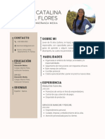 Currículum Daniela Bernal Flores