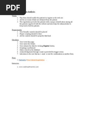 Patient Registration Analysis