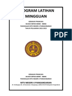 Program Latihan Mingguan