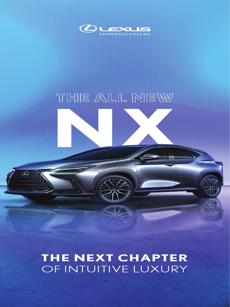 Lexus NX Series Brochure | PDF | Lexus | Transportation Engineering