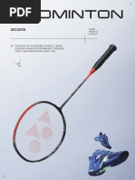 Yonex Badminton Catalog 2024 | PDF | Materials