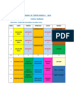 Horario 2023-3 A Marzo