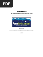 Vape Waste Report PAE C3