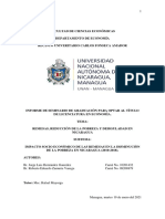 Impacto Socio Econòmico de Las Remesas en La Disminuciòn de La Pobreza en Nicaragua (2010-2018) .