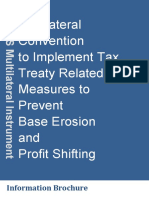 Multilateral Instrument BEPS Tax Treaty Information Brochure