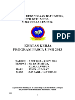 Kertas Cadangan Program Pasca Upsr 2013