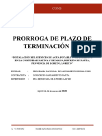 INFORME DE PRORROGA DE PLAZO N°004 - Final