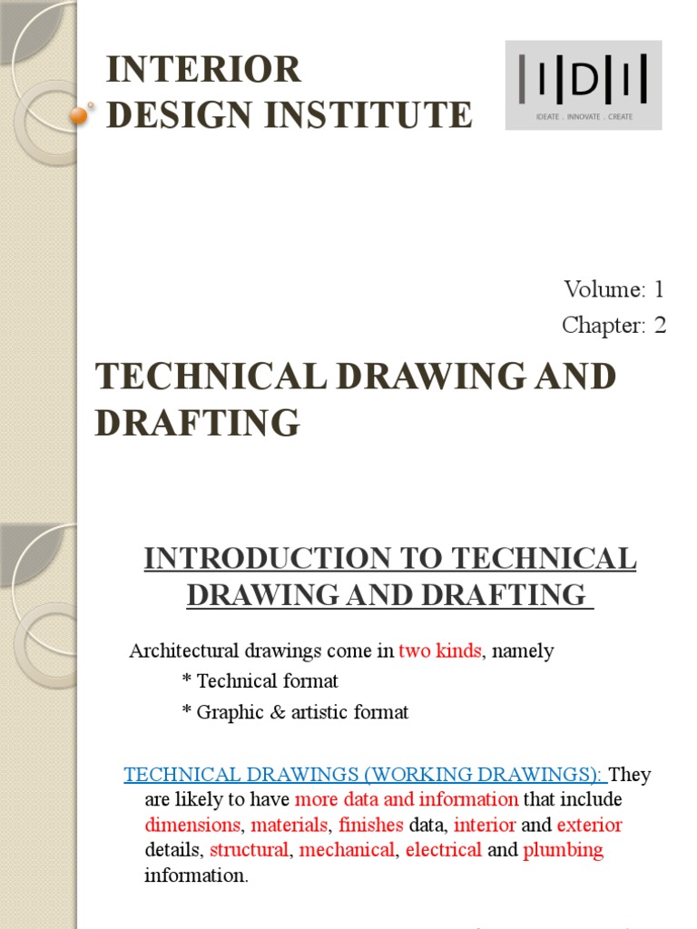 Tech Drawing and Drafting | PDF | Perspective (Graphical) | Technical