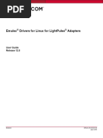 Emulex® Drivers For Linux For LightPulse® Adapters - User Guide R12.0